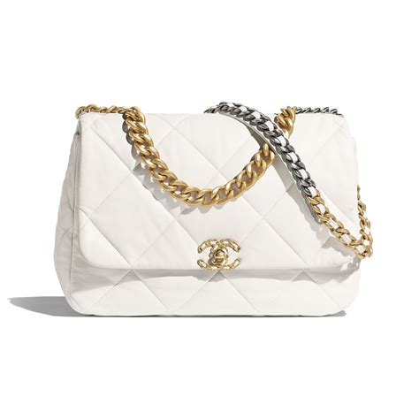 chanel 19 gold bag|chanel 19 handbag price.